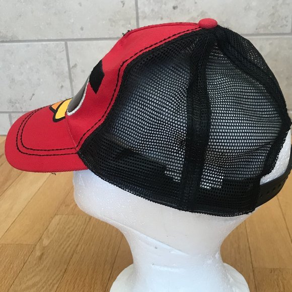 Angry Birds Red with Sunglasses Mesh Baseball Hat - Picture 3 of 9
